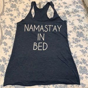 Namast’ay In Bed Tank
